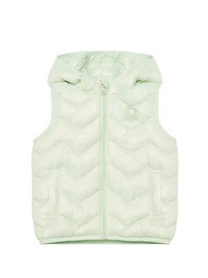 United Colors Of Benetton Kamizelka 21INGJ00H Zielony Regular Fit