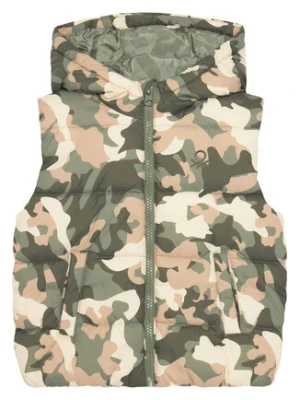 United Colors Of Benetton Kamizelka 2FORGJ00P Zielony Regular Fit