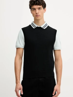 United Colors of Benetton kamizelka wełniana