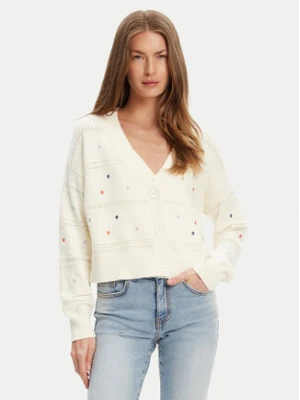 United Colors Of Benetton Kardigan 10C1E604W Beżowy Regular Fit