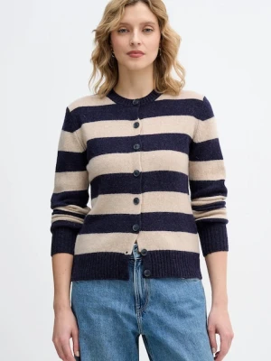 United Colors of Benetton kardigan wełniany kolor beżowy lekki 103ME5014