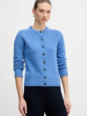 United Colors of Benetton kardigan wełniany kolor niebieski 103ME500L