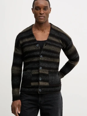 United Colors of Benetton kardigan z domieszką wełny męski 1HNNK601R