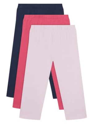 United Colors Of Benetton Komplet 3 par legginsów 3MT1GF055 Kolorowy Slim Fit