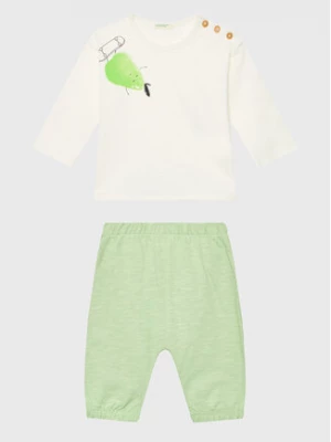 United Colors Of Benetton Komplet bluzka i spodnie 3F93A102H Kolorowy Regular Fit