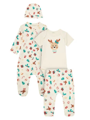 United Colors Of Benetton Komplet dziecięcy 30BB0K02K Beżowy