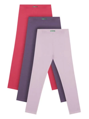 United Colors Of Benetton Komplet legginsów 3MT1CF06P Kolorowy Slim Fit