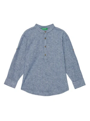 United Colors Of Benetton Koszula 52VMCQ03V Niebieski Regular Fit