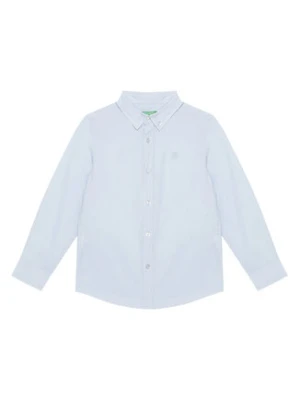 United Colors Of Benetton Koszula 54AZCQ00R Błękitny Regular Fit