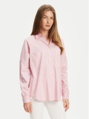 United Colors Of Benetton Koszula 54KXDQ0B2 Różowy Oversize