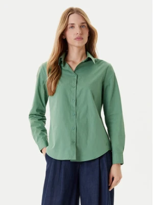 United Colors Of Benetton Koszula 5HAXDQ0AX Zielony Regular Fit