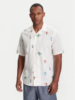 United Colors Of Benetton Koszula 5HPWUQ05B Beżowy Regular Fit