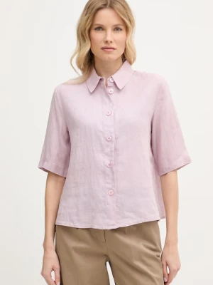 United Colors of Benetton koszula damska lniana