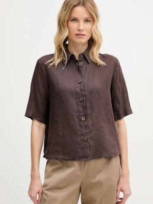 United Colors of Benetton koszula damska lniana