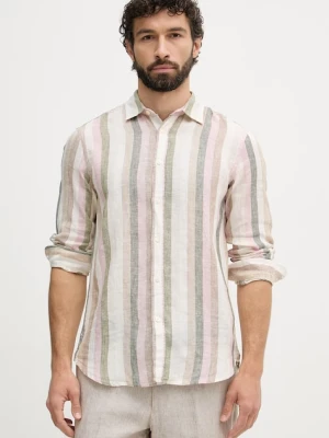 United Colors of Benetton koszula męska lniana