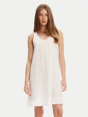 United Colors Of Benetton Koszula nocna 4SHX3C008 Écru Regular Fit