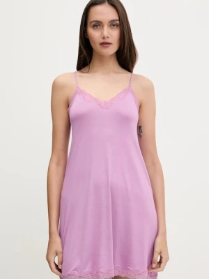United Colors of Benetton koszula nocna damska kolor fioletowy 3Z123V00I