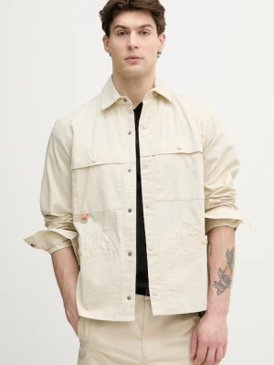 United Colors of Benetton koszula safari męska bawełniana