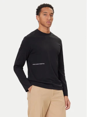 United Colors Of Benetton Koszulka piżamowa 30964M021 Czarny Regular Fit