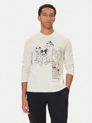 United Colors Of Benetton Koszulka piżamowa 3VR54M025 Beżowy Regular Fit