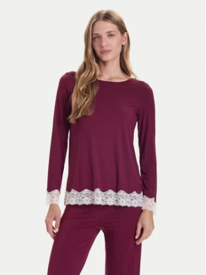 United Colors Of Benetton Koszulka piżamowa 3Z123M07X Bordowy Regular Fit