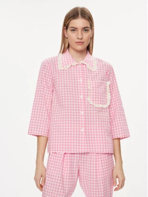 United Colors Of Benetton Koszulka piżamowa 4LRA3M004 Różowy Regular Fit