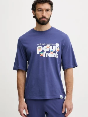 United Colors of Benetton koszulka piżamowa męska bawełniana