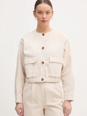 United Colors of Benetton krótka kurtka damska bawełniana