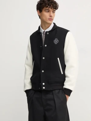 United Colors of Benetton kurtka bomber z domieszką wełny