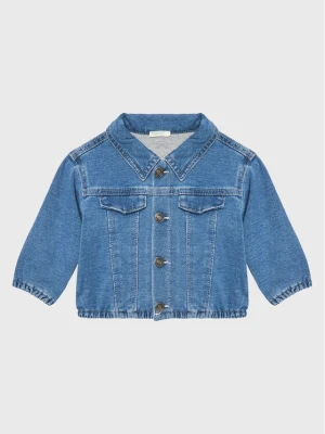United Colors Of Benetton Kurtka jeansowa 2BAYAN00F Niebieski Regular Fit