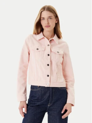 United Colors Of Benetton Kurtka jeansowa 2RZVDN00N Różowy Regular Fit