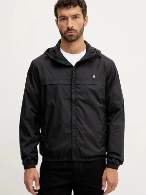 United Colors of Benetton kurtka kolor czarny przejściowa 2VDWUN06A