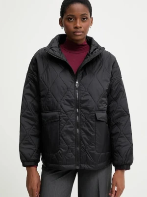 United Colors of Benetton kurtka kolor czarny przejściowa oversize 2YRYDN080
