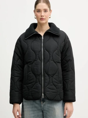United Colors of Benetton kurtka kolor czarny zimowa 2R1VDN08J
