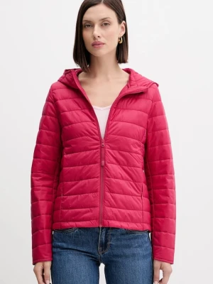 United Colors of Benetton kurtka kolor różowy przejściowa 2TWDDN07O
