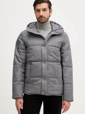 United Colors of Benetton kurtka kolor szary zimowa 2MNAUN06X