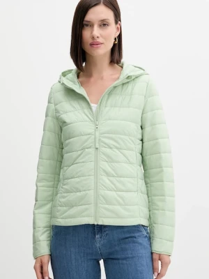 United Colors of Benetton kurtka kolor zielony przejściowa 2TWDDN07O
