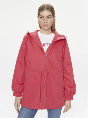 United Colors Of Benetton Kurtka przejściowa 27WZDN054 Różowy Regular Fit