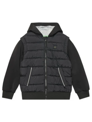 United Colors Of Benetton Kurtka przejściowa 2KL9CN064 Czarny Regular Fit