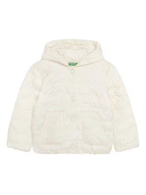 United Colors Of Benetton Kurtka przejściowa 2YCUGN042 Écru Regular Fit