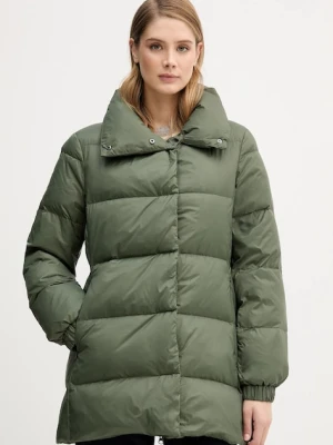 United Colors of Benetton kurtka puchowa kolor zielony zimowa 2NIWDN08X