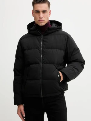 United Colors of Benetton kurtka puchowa męska kolor czarny zimowa oversize 2JF8UN05E