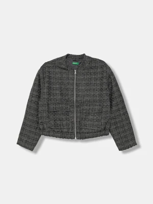 United Colors of Benetton kurtka z wełną dziecięca