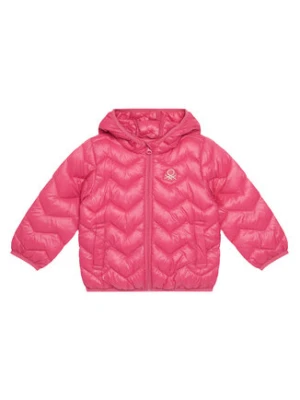 United Colors Of Benetton Kurtka zimowa 21INGN02Z Różowy Regular Fit