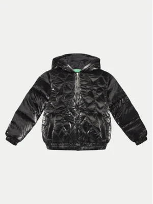 United Colors Of Benetton Kurtka zimowa 27WYCN05A Czarny Regular Fit