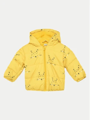 United Colors Of Benetton Kurtka zimowa 2ITSAN00M Żółty Regular Fit