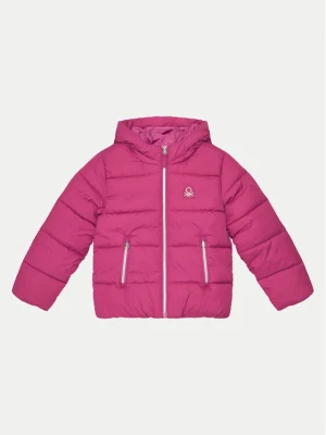 United Colors Of Benetton Kurtka zimowa 2LETCN04Y Różowy Regular Fit