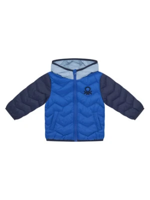 United Colors Of Benetton Kurtka zimowa 2TWDGN02V Niebieski Regular Fit
