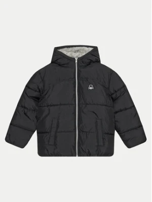 United Colors Of Benetton Kurtka zimowa 2WU0CN05I Czarny Regular Fit