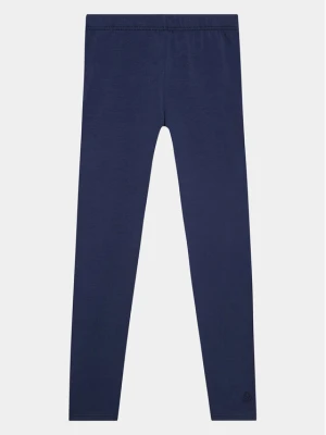 United Colors Of Benetton Legginsy 3MT1CF02G Granatowy Slim Fit